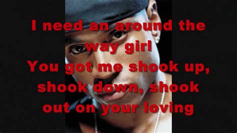 Lyrics for Around The Way Girl by LL Cool J 